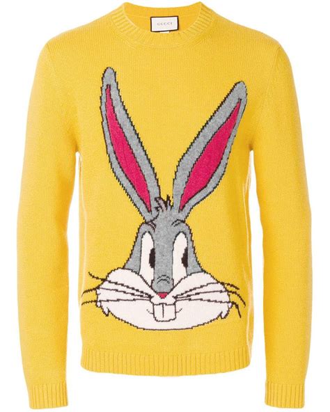 bugs bunny sweater gucci|bugs bunny t shirt gucci.